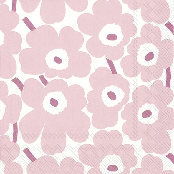 MINI UNIKKO Light Rose Cocktail Serviette